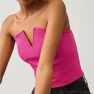 NWT Anthropologie- Maeve Strapless Corset Top